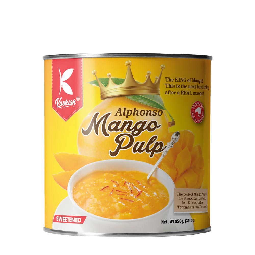 Kashish Alphonso Mango Pulp 850g
