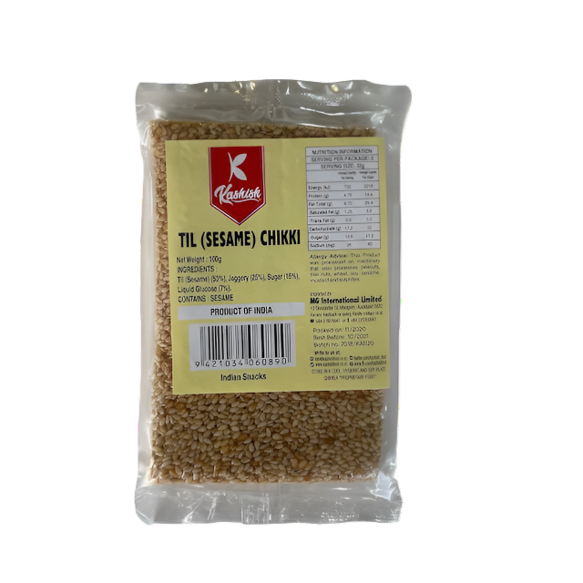 Kashish Til Sesame Chikki 100g