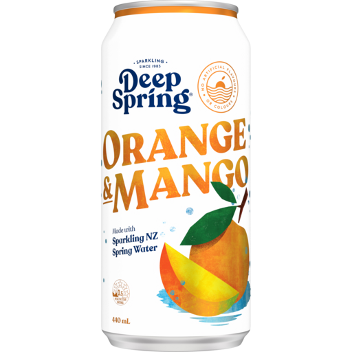 Deep Spring Orange & Mango Can 440ml