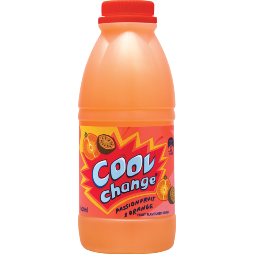 Cool Change Fruit Drink Passion & Orange 500ml