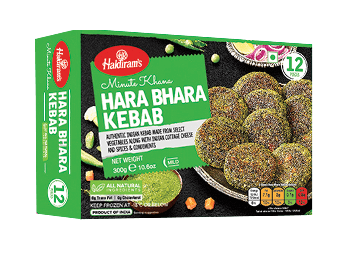 Frozen Hara Bhara Kebab 300g (Haldirams)
