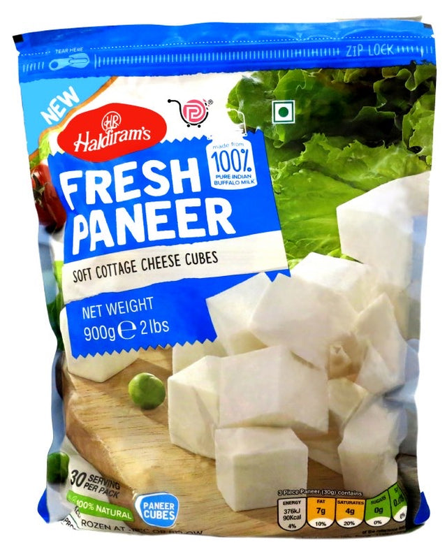 Frozen Paneer Cubes 900g (Haldirams)