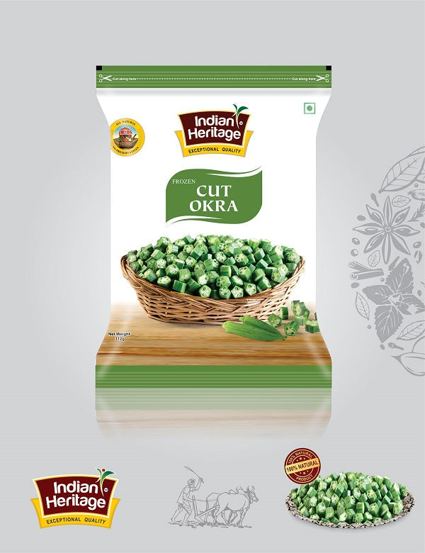 Frozen Cut Okra (Bhindi) – 312G - IH