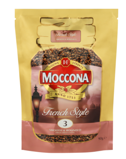 Moccona French Style Instant Coffee Refill 90g
