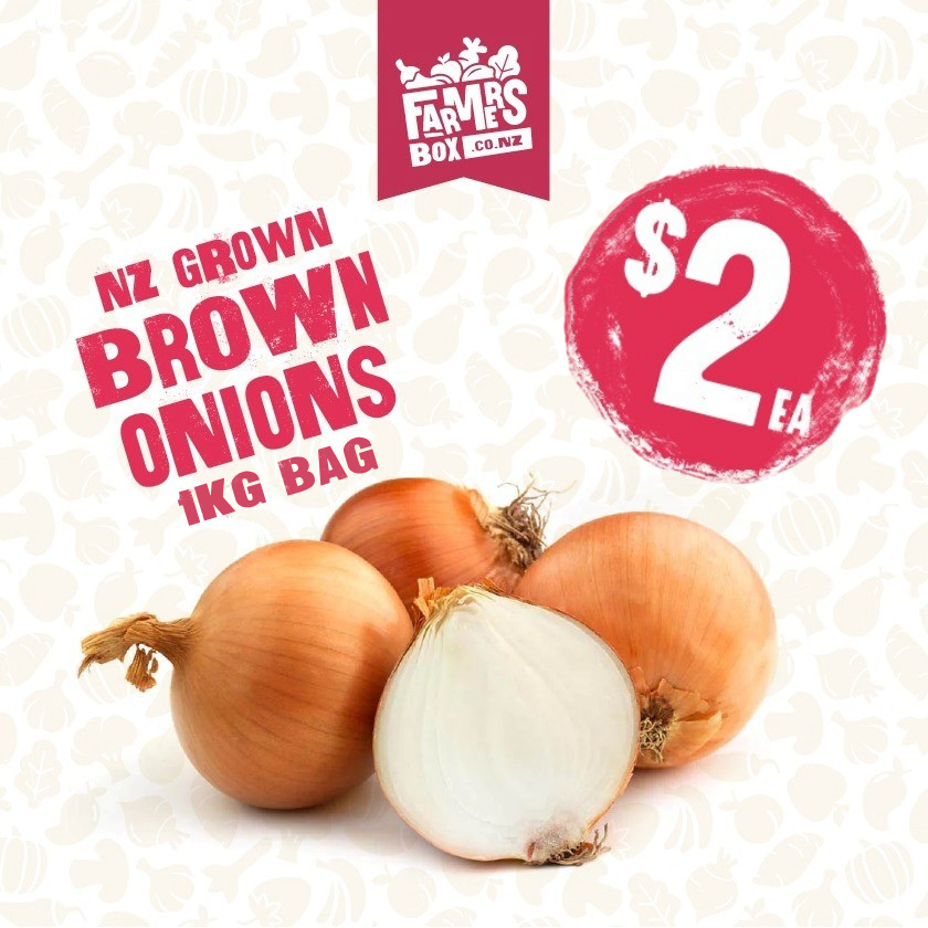 ONIONS BROWN (Aniana Parāone)