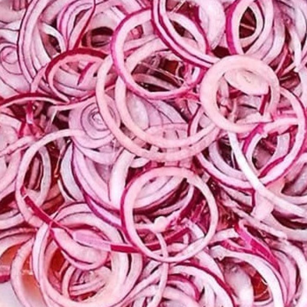 ONION RED SLICED 1KG