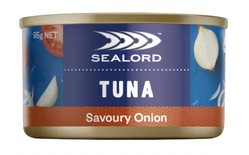 TUNA SAVOURY ONION SEALORD 95G