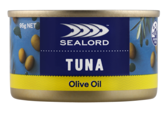 SEALORD TUNA SENSTONS OLIVE OIL 95G