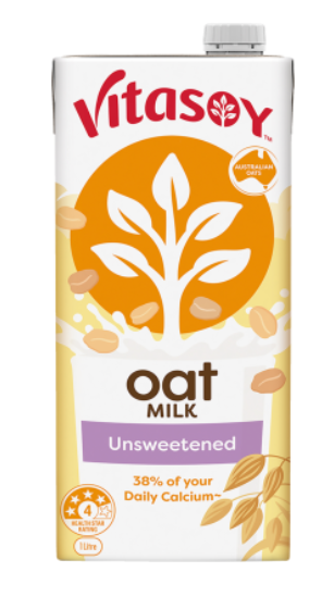 Vitasoy Unsweetened Oat Milk 1L