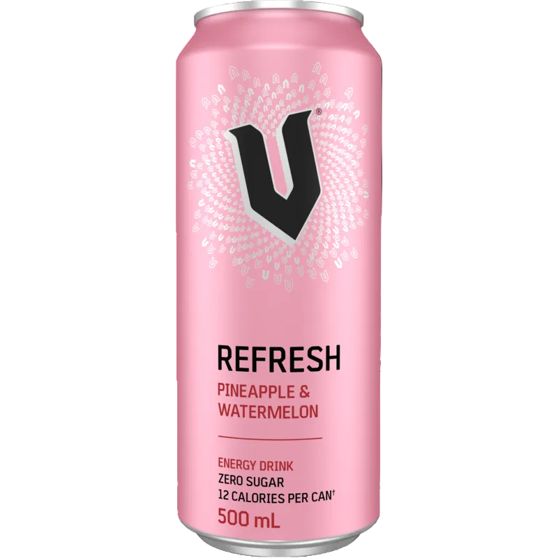 V Drink Pineapple & Watermelon Can 500ml
