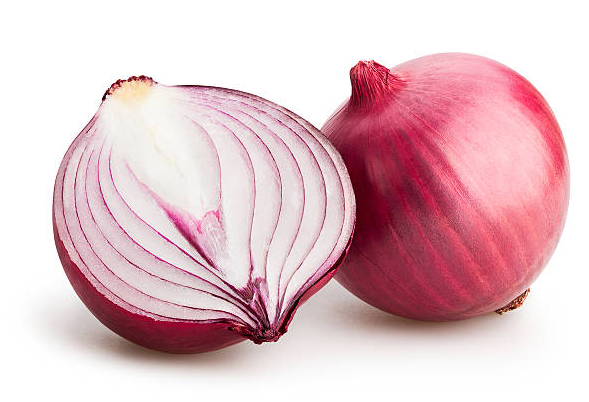 ONIONS RED PEELED 1KG BAG (Riki Whero Tihorea) - F&V - Farmers Box.