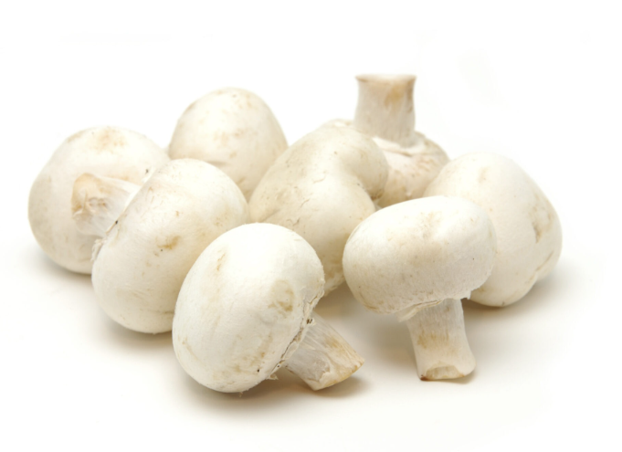 MUSHROOMS WHITE BUTTON 1KG BAG (Harore) - F&V -    Farmers Box.