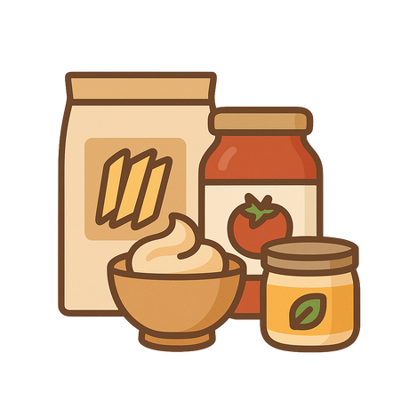 Pasta, Sauces & Dips