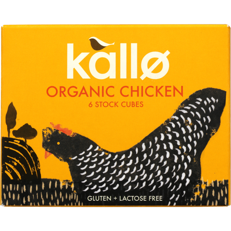 Kallo Organic Stock Cubes - 66 Grams