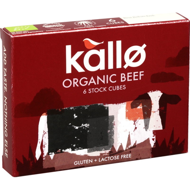 Kallo Organic Stock Cubes - 66 Grams