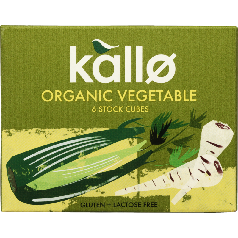 Kallo Organic Stock Cubes - 66 Grams
