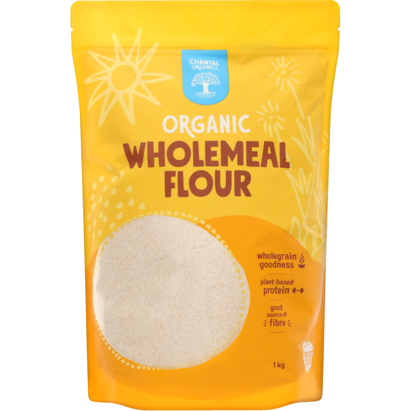 Organic White/Wholemeal Flour - 1Kg