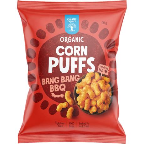 Organic Corn Puffs - 90 Grams
