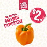 CAPSICUM ORANGE EACH (Karaka Kaupapa)