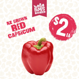 CAPSICUM RED EACH (Whero Kaupapa)