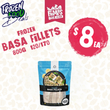 Frozen Basa Fillet 800G 120-170grm - Frozen Seafood -    Farmers Box.
