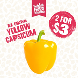 CAPSICUM YELLOW (Kowhai Kaupapa)
