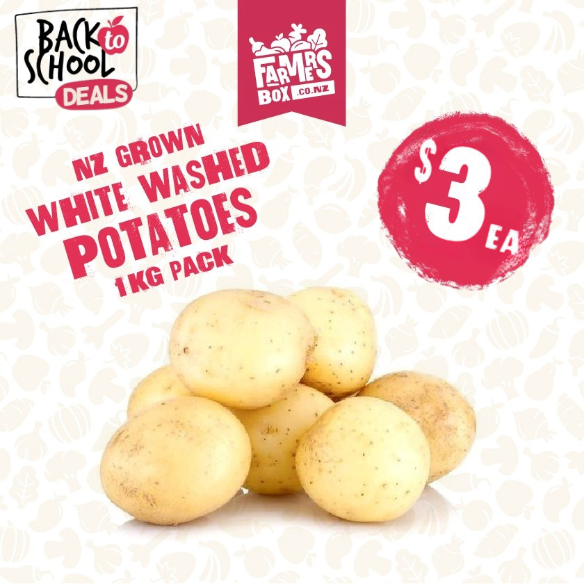 POTATOES WHITE WASHED 1.5KG