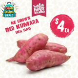 KUMARA RED 1KG BAG (Kumara Whero)