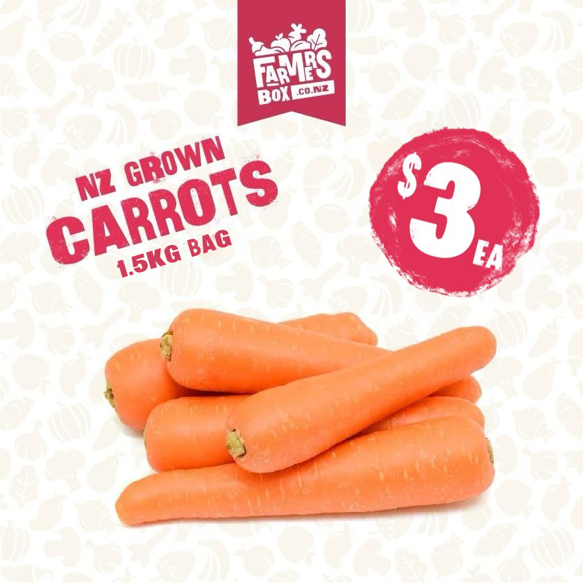 1.5KG Carrots Bag