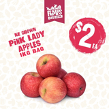 APPLES PINK LADY BAG 1KG (ĀPORO)
