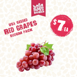 GRAPES RED 500 GMS (Karepe Whero)