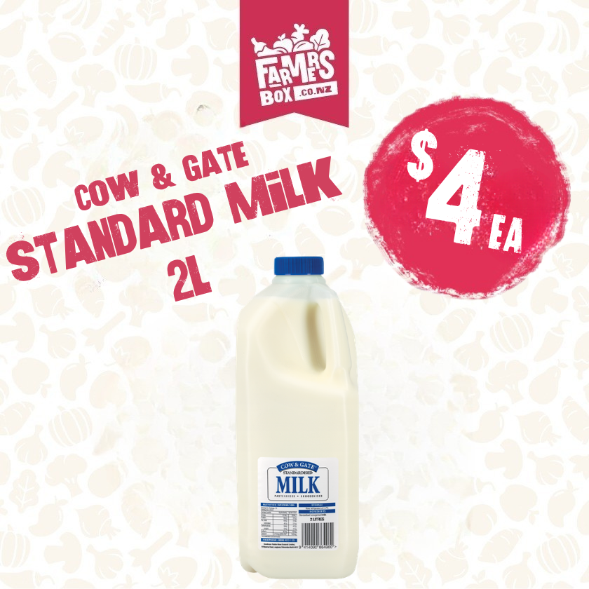 Cow & Gate Homo Milk Standard 2L