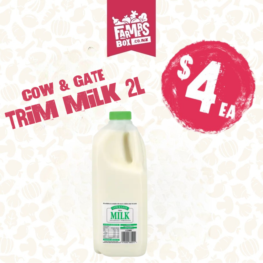 Cow & Gate Trim Milk 2L