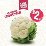 CAULIFLOWER EACH (Kareparāoa)