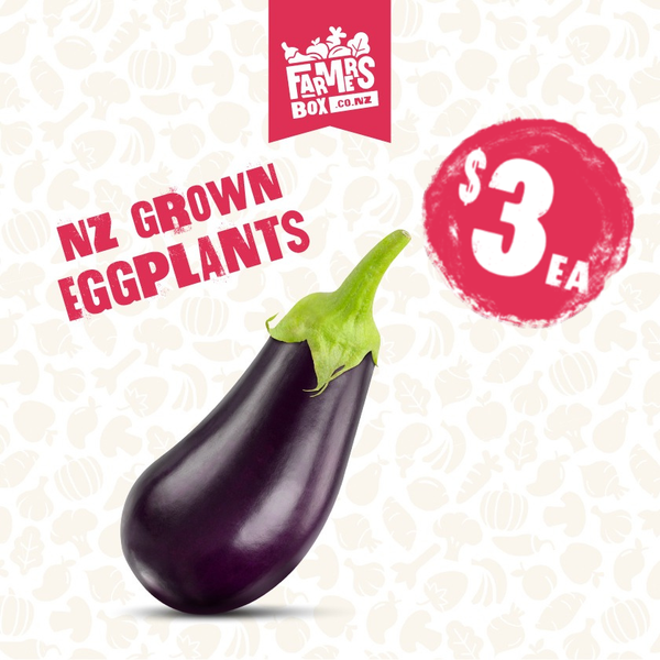 Fresh Eggplant - Versatile & Nutrient-Dense - Farmers Box
