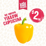 CAPSICUM YELLOW (Kowhai Kaupapa) (Medium Size)