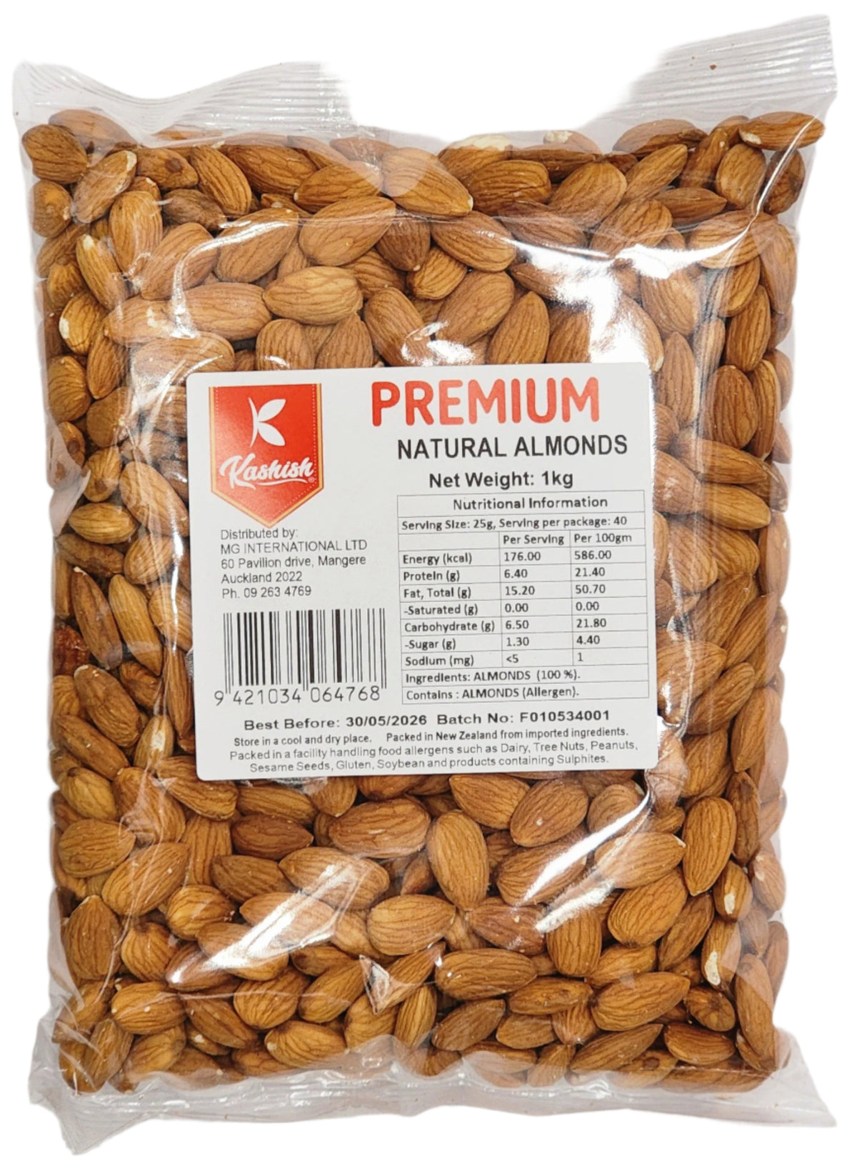 Almonds 1kg - Kashish
