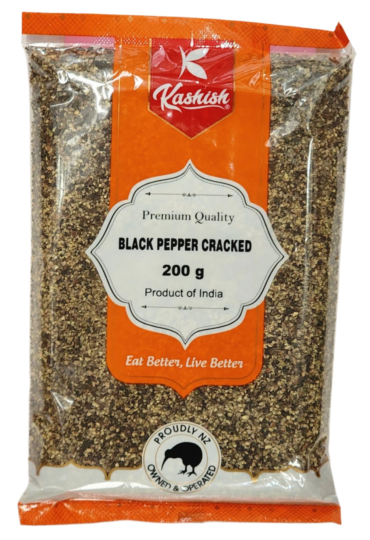 Black Pepper Cracked 200g (Kashish)