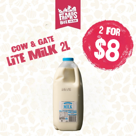 Cow & Gate Lite Milk 2L