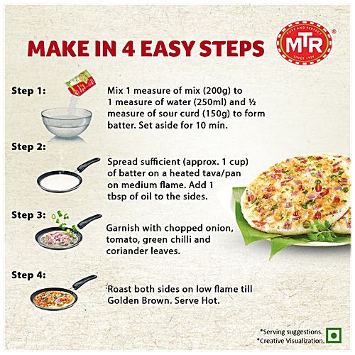 MTR Uttappam Mix 500g