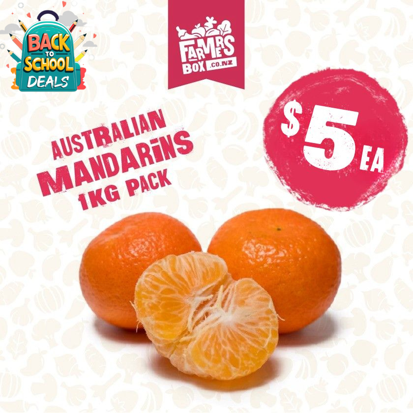 MANDARINS AUSTRALIA 1KG BAG