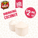 DRINKING  COCONUT EACH (Inu Kokonati)