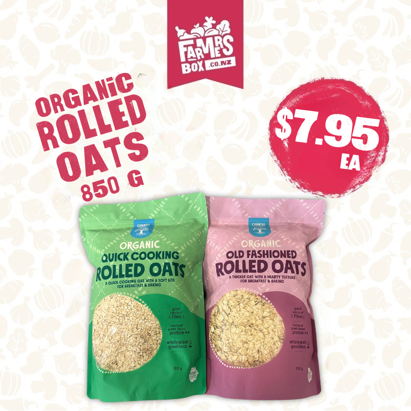 Organic Rolled Oats 850g