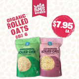Organic Rolled Oats 850g