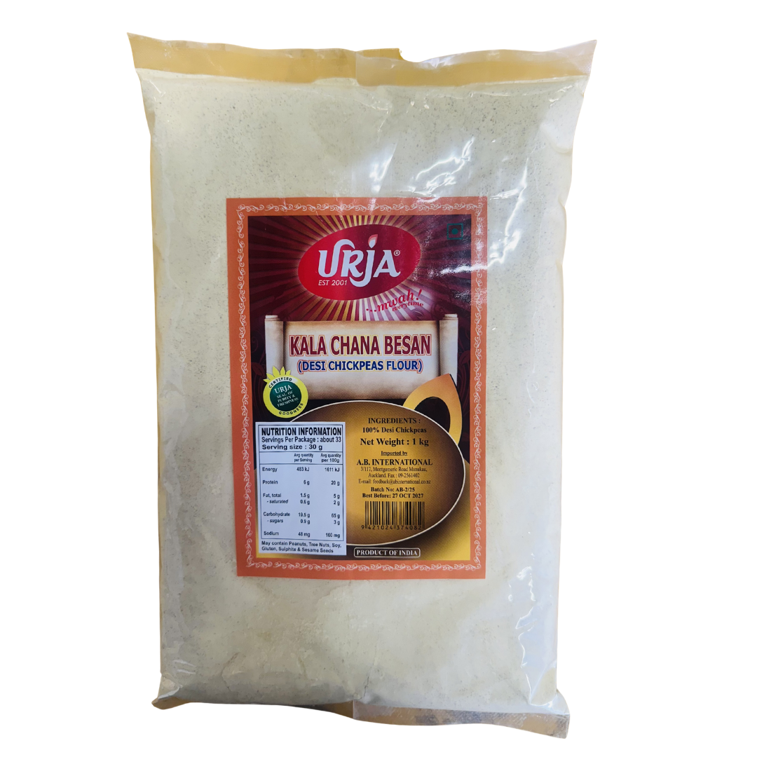 URJA BLACK CHANA BESAN 1KG