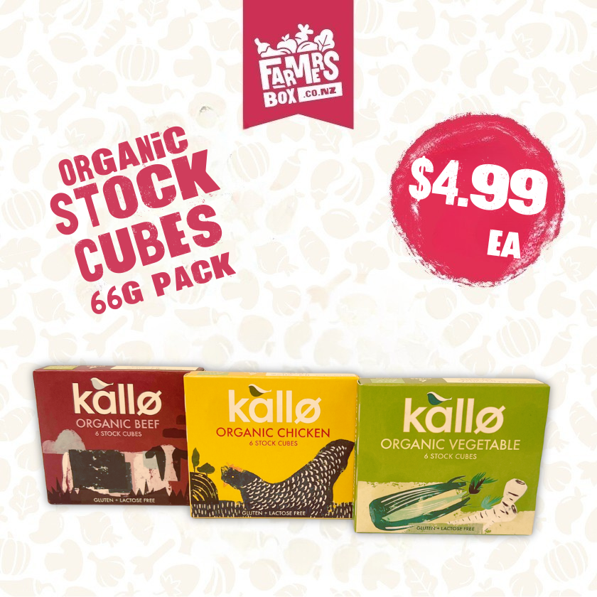 Kallo Organic Stock Cubes - 66 Grams