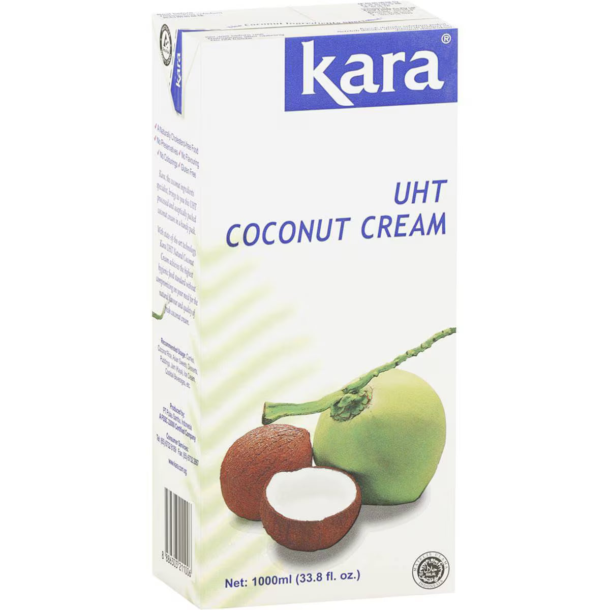 KARA COCONUT CREAM 1000ML - Dairy & Eggs -    Farmers Box.