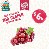 GRAPES RED 500 GMS (Karepe Whero)