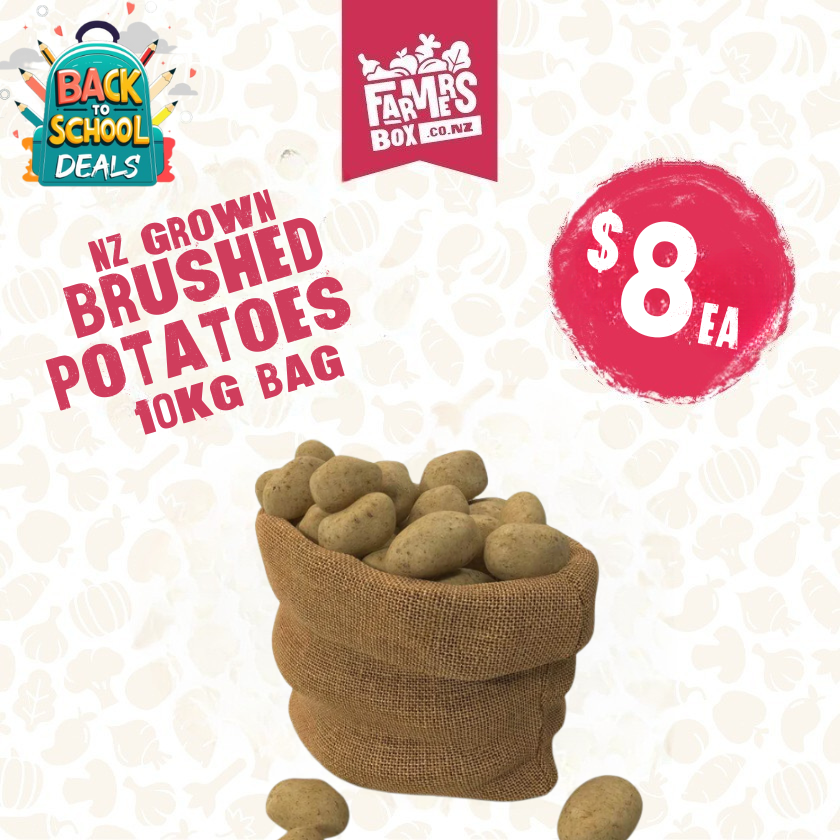 10KG BRUSHED/MULTIPURPOSE  POTATOES BAG (riwai)