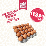 EGGS SIZE 5 - 30CT (HĒKI)